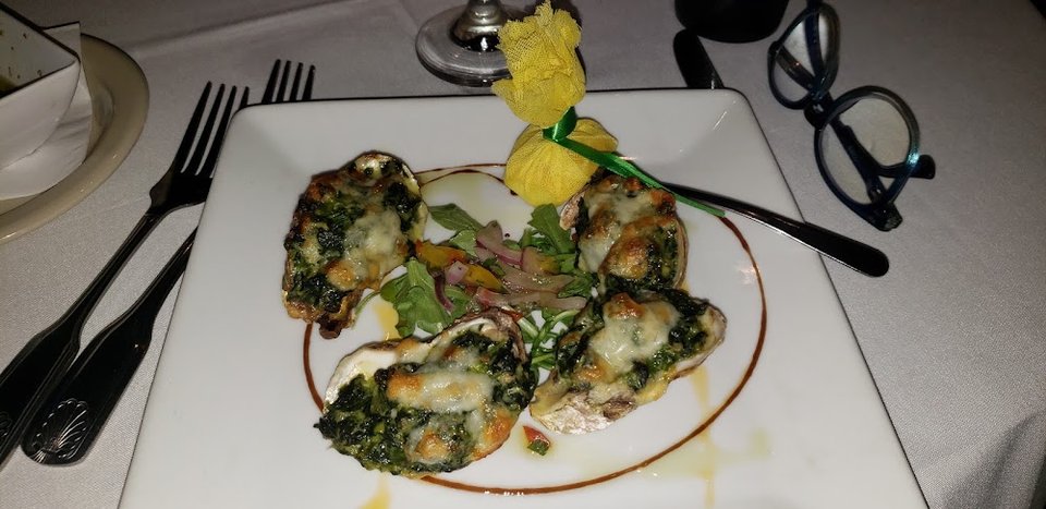 Oysters Rockefeller